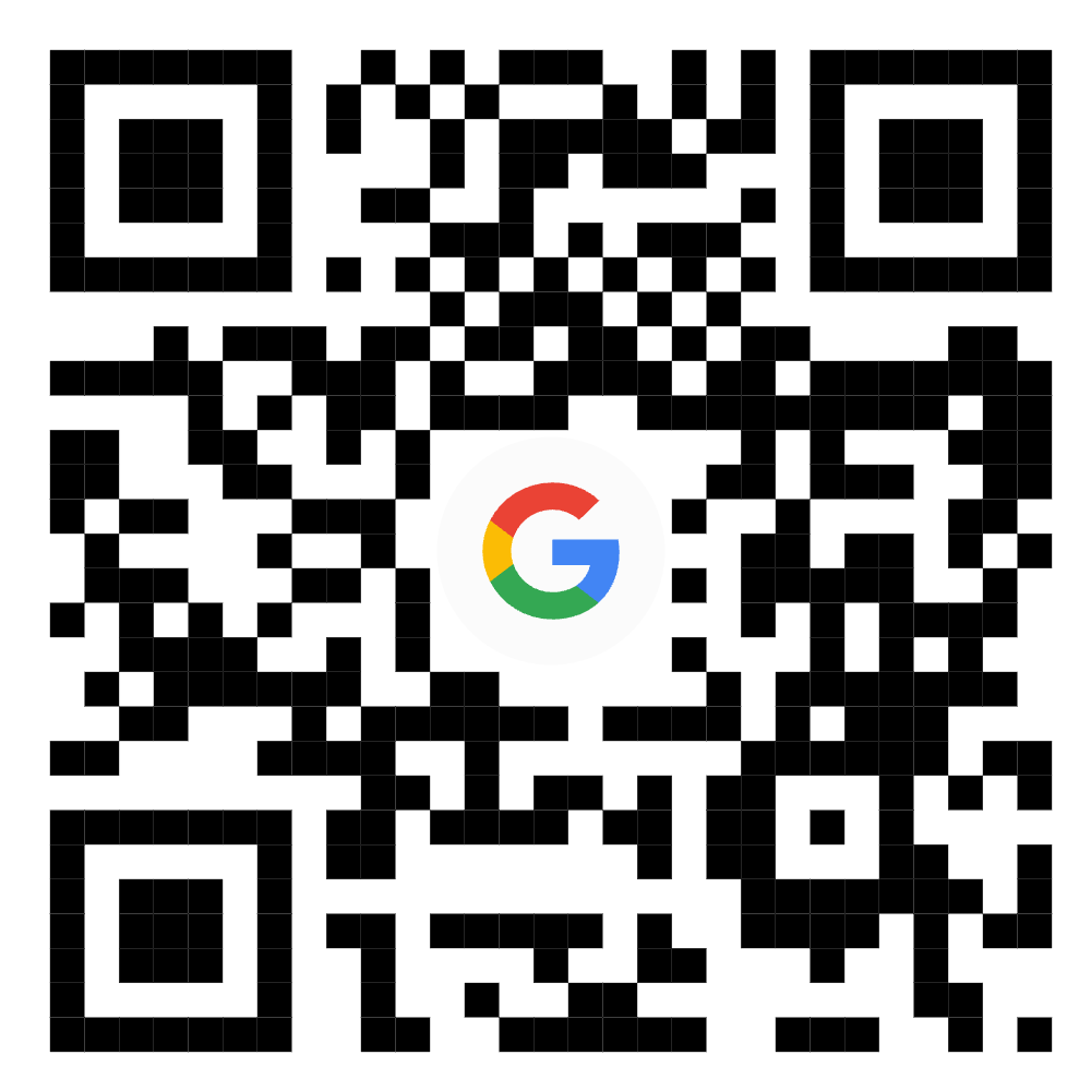 Scan to write Google review